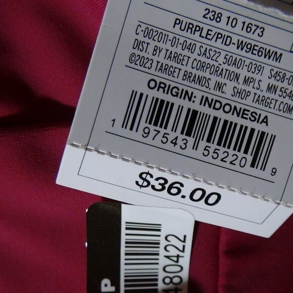 Shade & Shore Women's One Shoulder Twist Cut-out One Piece Swimsuit Purple M L - Picture 10 of 16